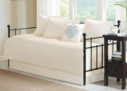 Quebec Quilted Reversible 6-Piece Daybed Cover Set in 6 Colors by Madison Park
