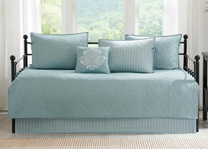 Quebec Quilted Reversible 6-Piece Daybed Cover Set in 6 Colors by Madison Park