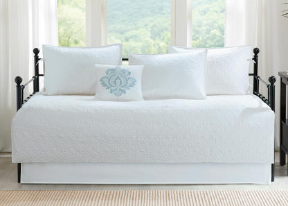 Quebec Quilted Reversible 6-Piece Daybed Cover Set in 6 Colors by Madison Park