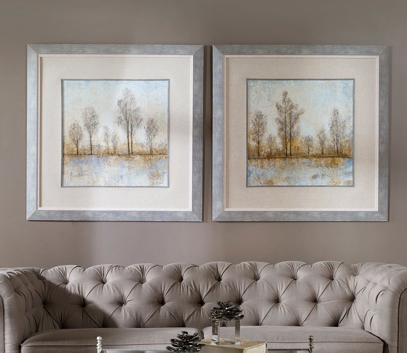 Quiet Nature Framed Prints Set of 2