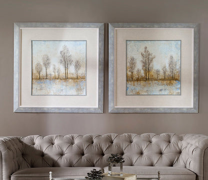 Quiet Nature Framed Prints Set of 2 by Uttermost