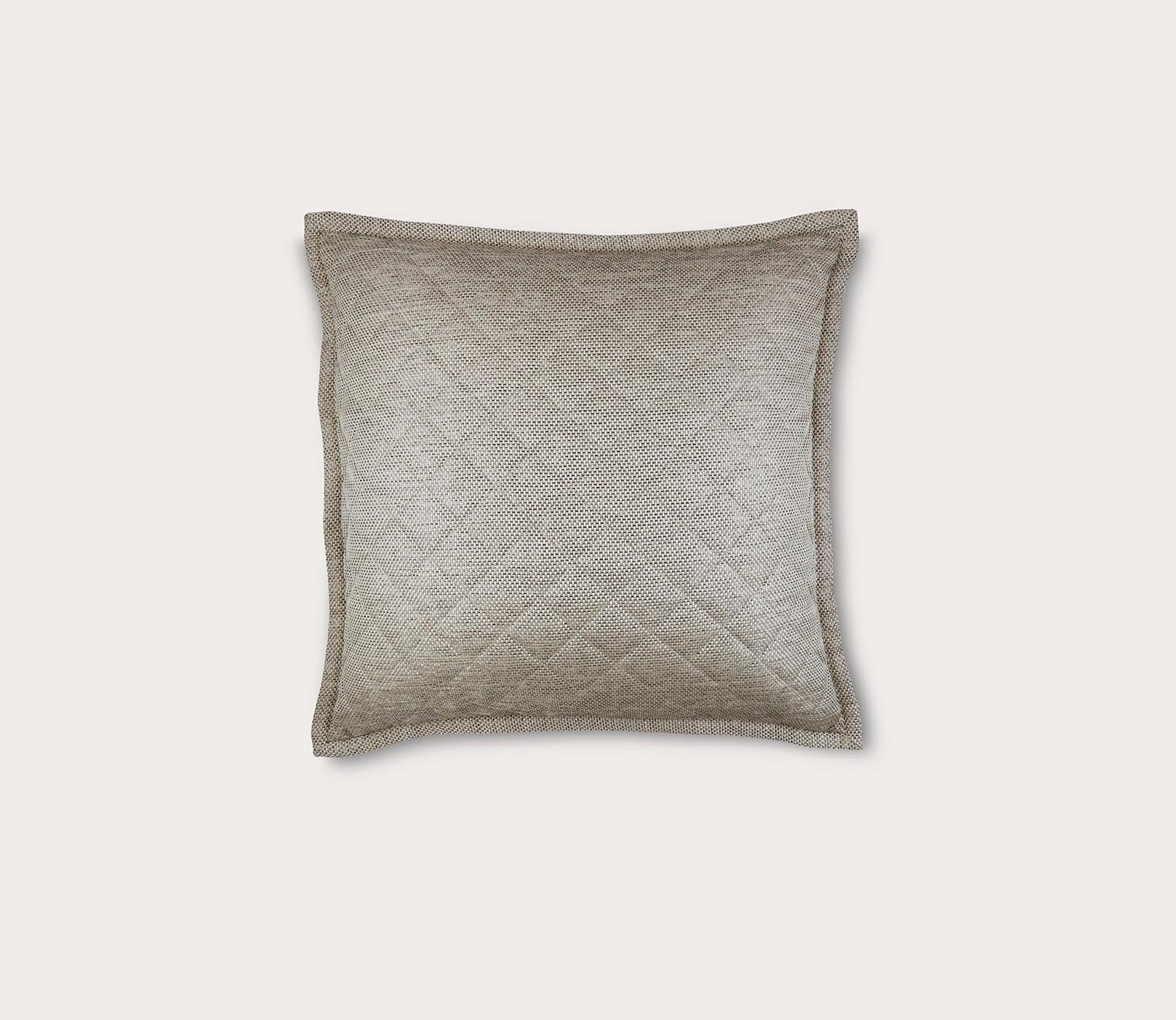 Raffia Diamond Quilted Coverlet and Euro Sham Set by Ann Gish