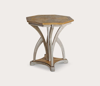 Ranen Aged White Side Table by Uttermost