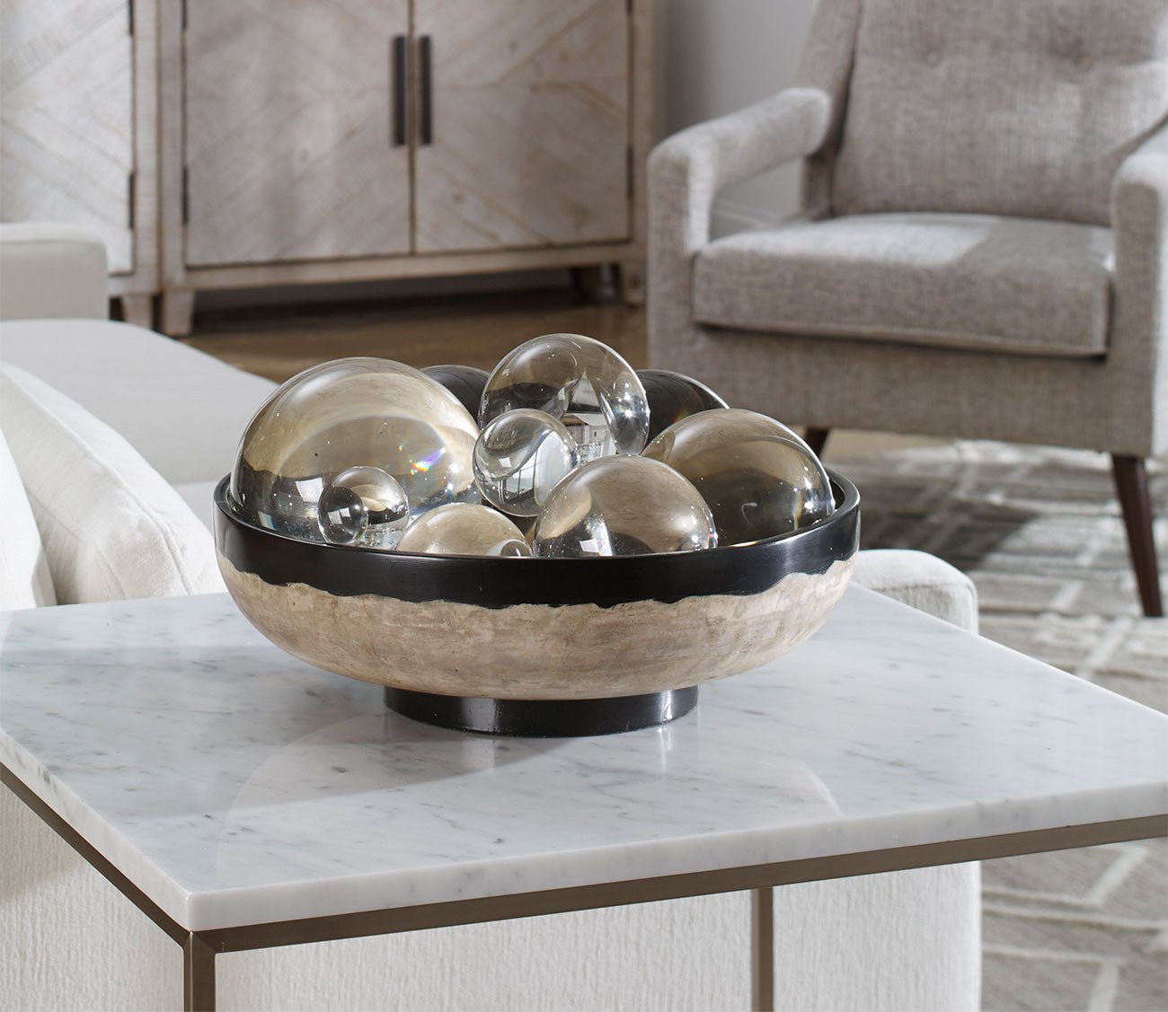 Rastia Terrazzo Bowl by Uttermost