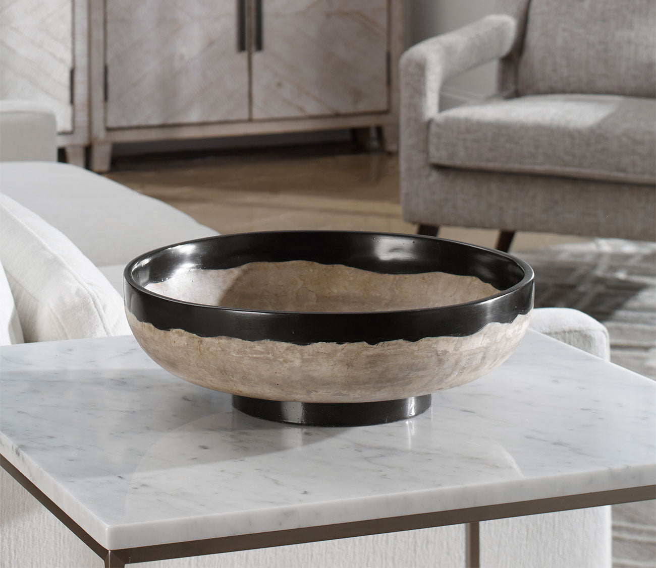 Rastia Terrazzo Bowl by Uttermost