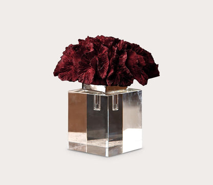 Red Coral Cluster Sculpture by Uttermost