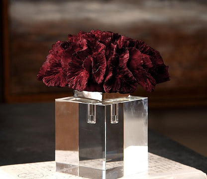 Red Coral Cluster Sculpture by Uttermost