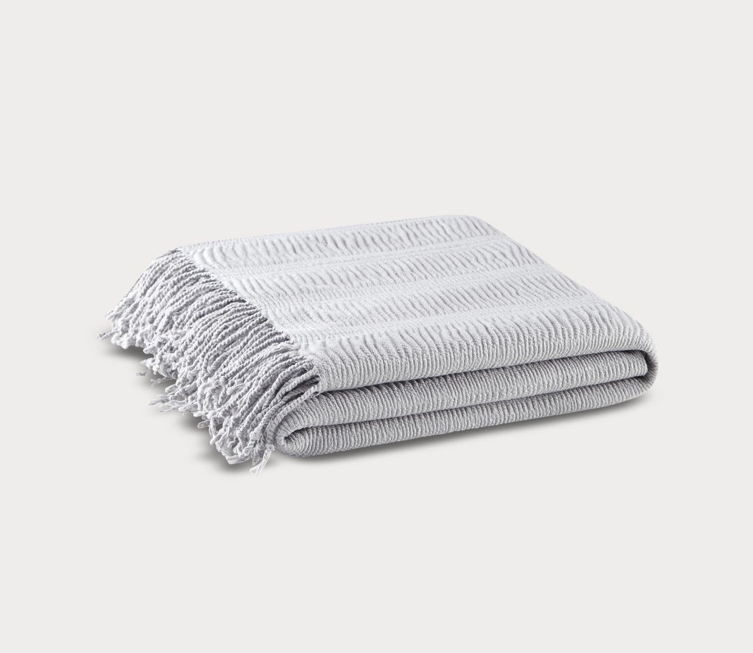 Reeve Ruched Throw Blanket by INK + IVY