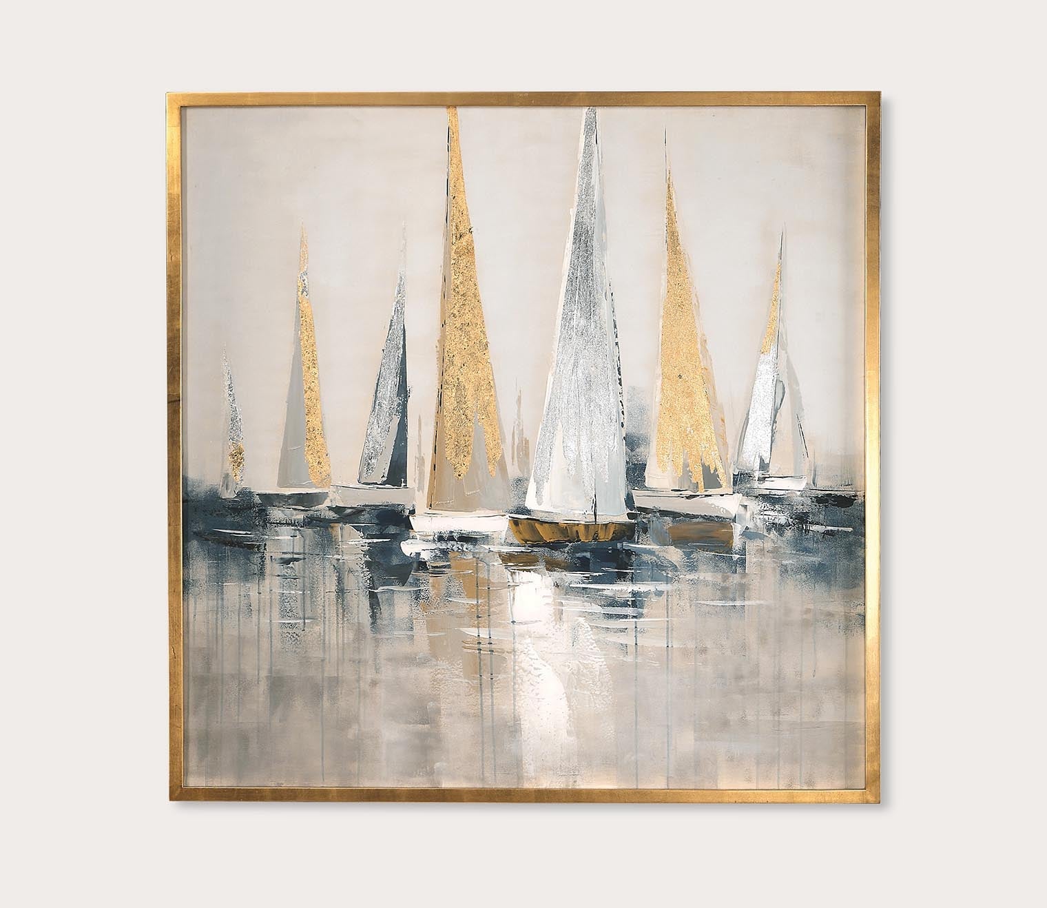 Regatta Hand Painted Canvas by Uttermost