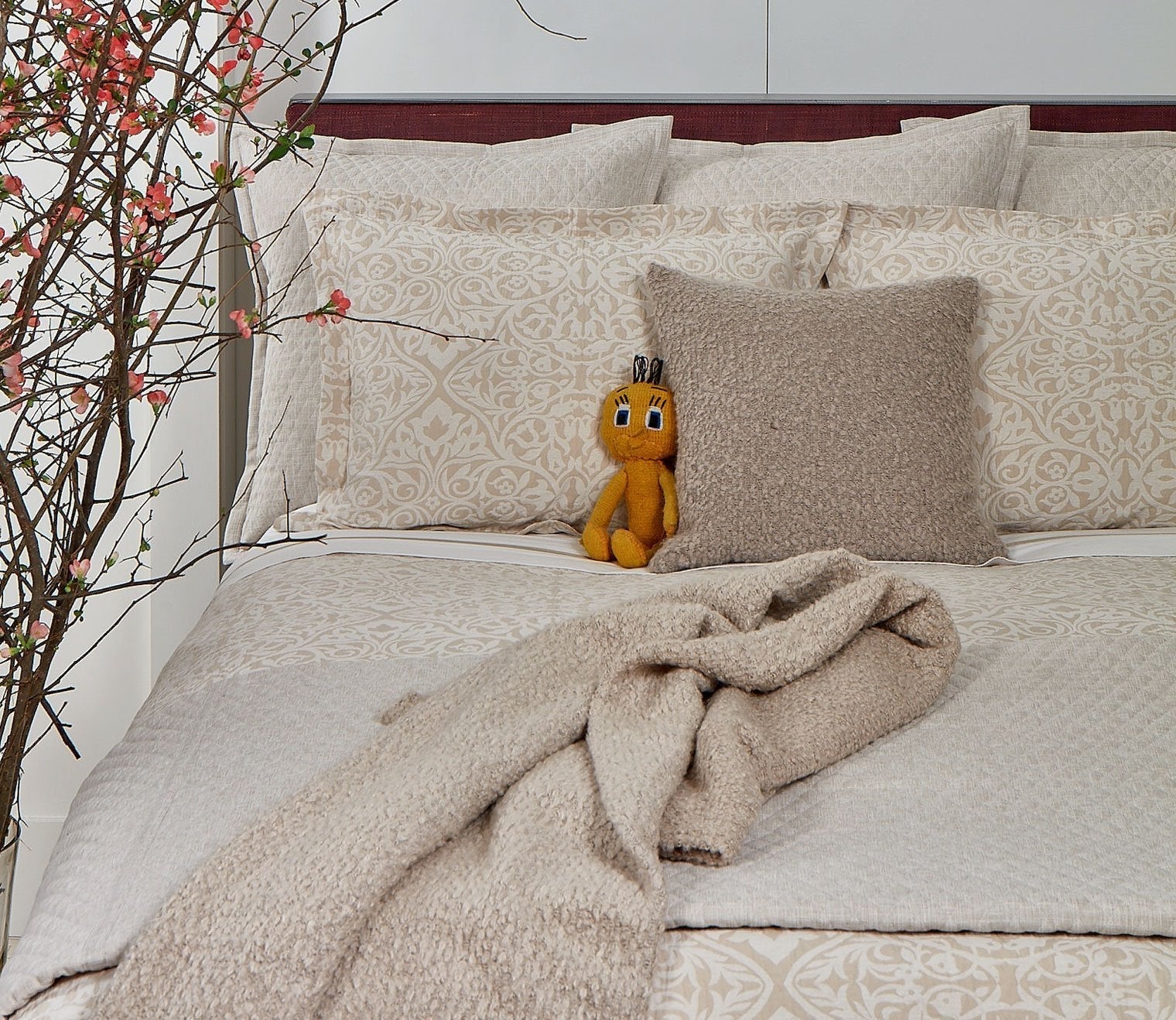 Renaissance Cotton 3-Piece Duvet Cover Set