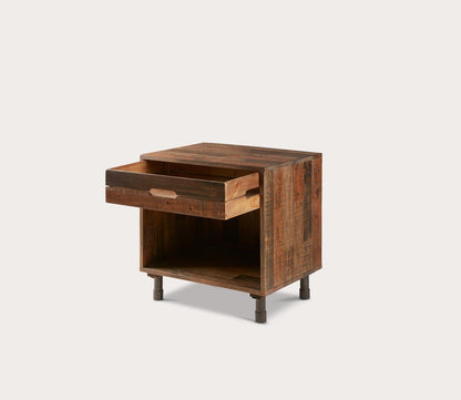 Renu 1-Drawer Solid Wood Nightstand by INK + IVY
