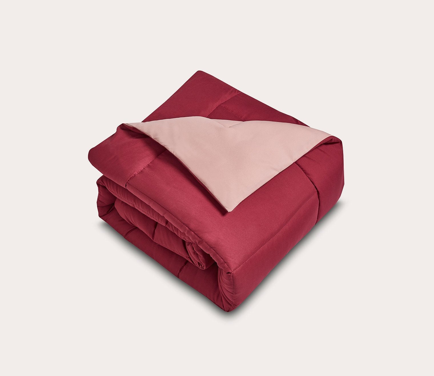Reversible Microfiber Down Alternative Comforter in 7 Colors by Blue Ridge Home