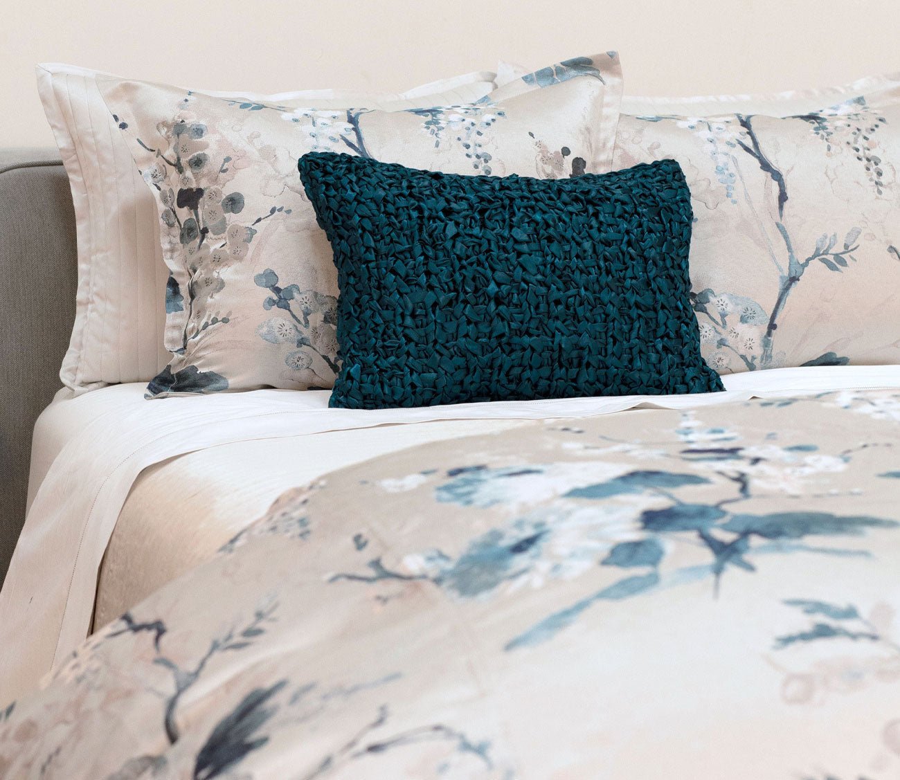 Ribbon Knit Textured Throw Pillow by Ann Gish