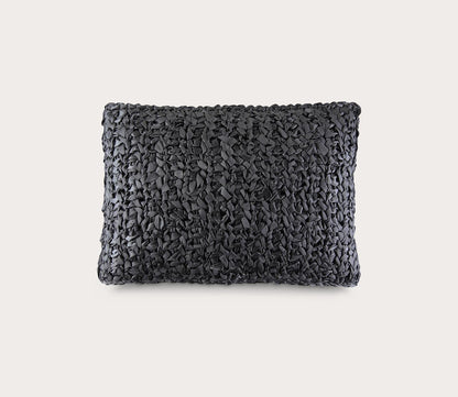 Ribbon Knit Textured Throw Pillow by Ann Gish