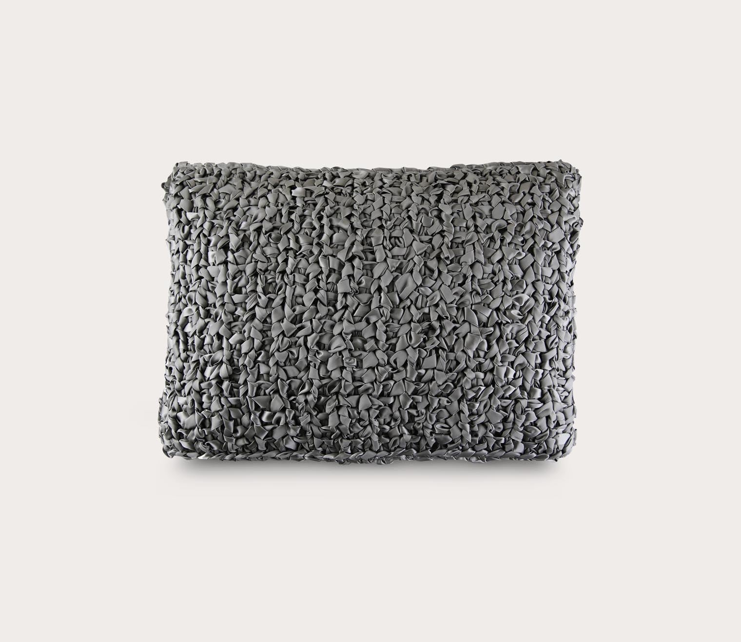 Ribbon Knit Textured Throw Pillow by Ann Gish
