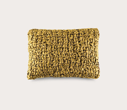 Ribbon Knit Textured Throw Pillow by Ann Gish