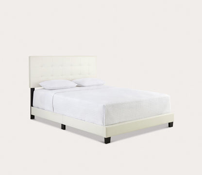 Ripley Faux Leather Upholstered Platform Bed by Arkotec