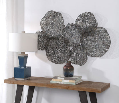 Ripley Metal Leaf Wall Art by Uttermost