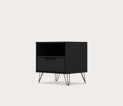 Rockefeller 1.0 1-Drawer Nightstand by Manhattan Comfort