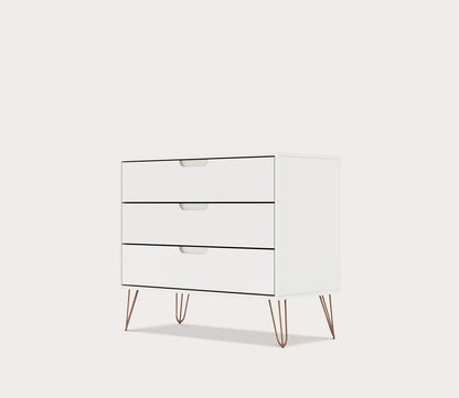 Rockefeller 3-Drawer Dresser by Manhattan Comfort