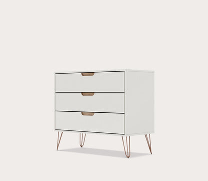 Rockefeller 3-Drawer Dresser by Manhattan Comfort