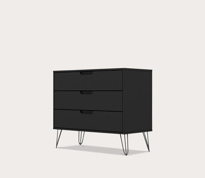 Rockefeller 3-Drawer Dresser by Manhattan Comfort