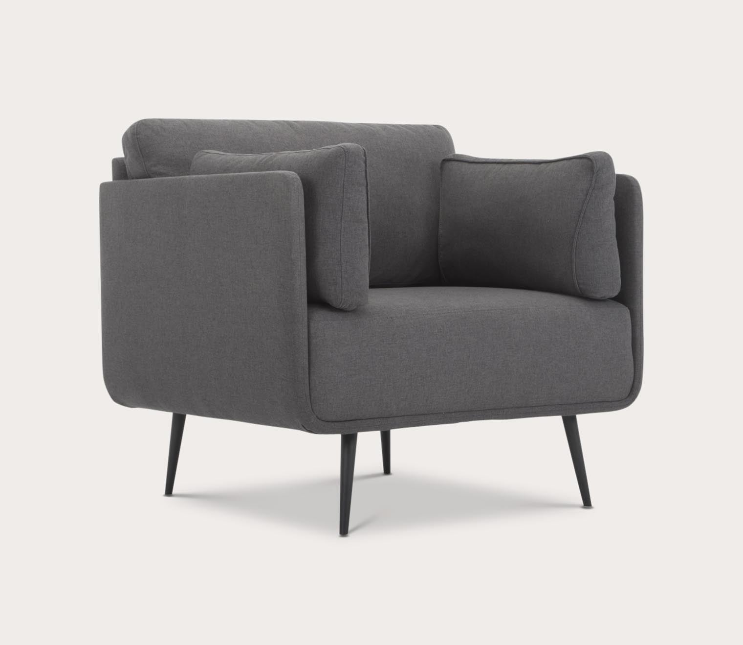 Rodrigo Fabric Upholstered Plush Accent Chair by Moe's Furniture