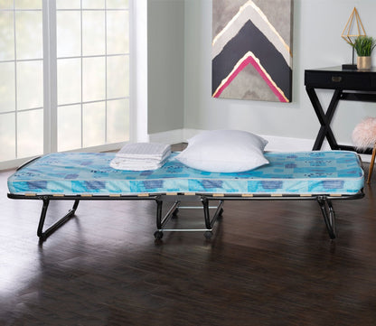 Roma Folding Bed with Mattress by Linon