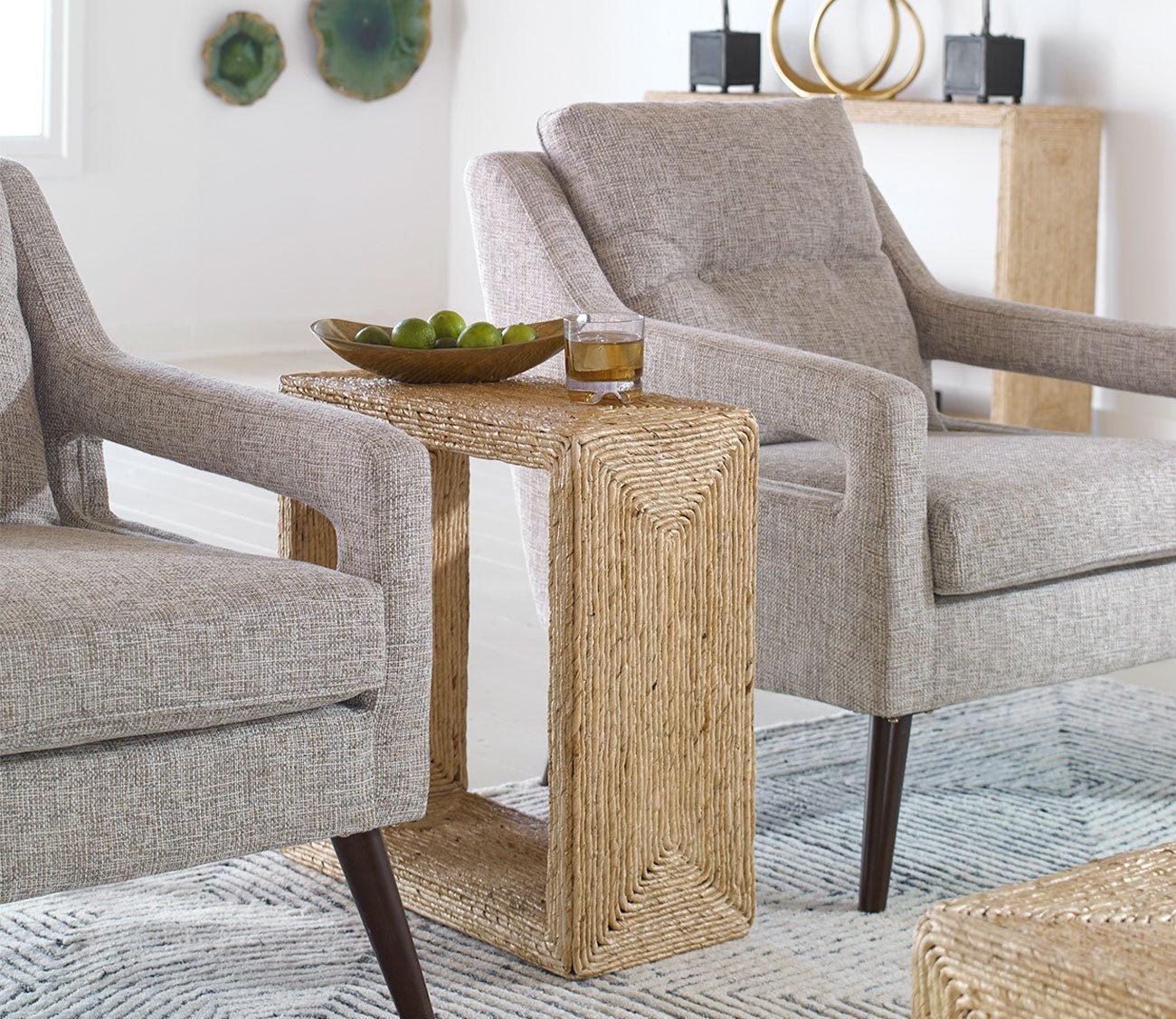 Rora Woven Accent Table