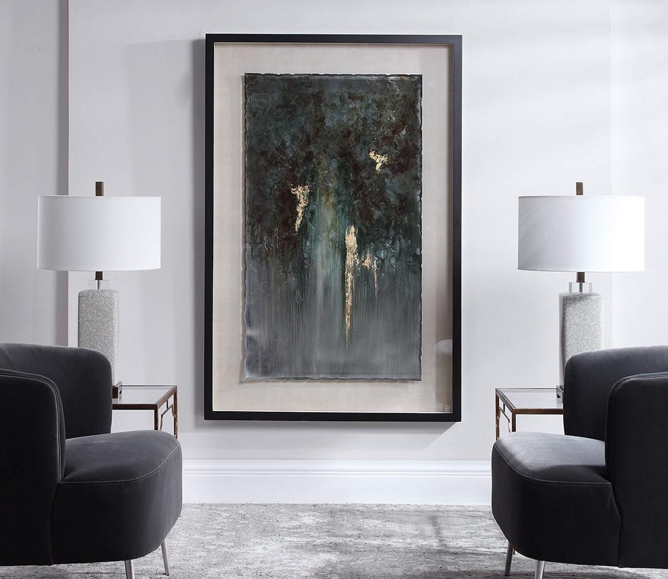 Rustic Patina Grande Framed Print by Uttermost