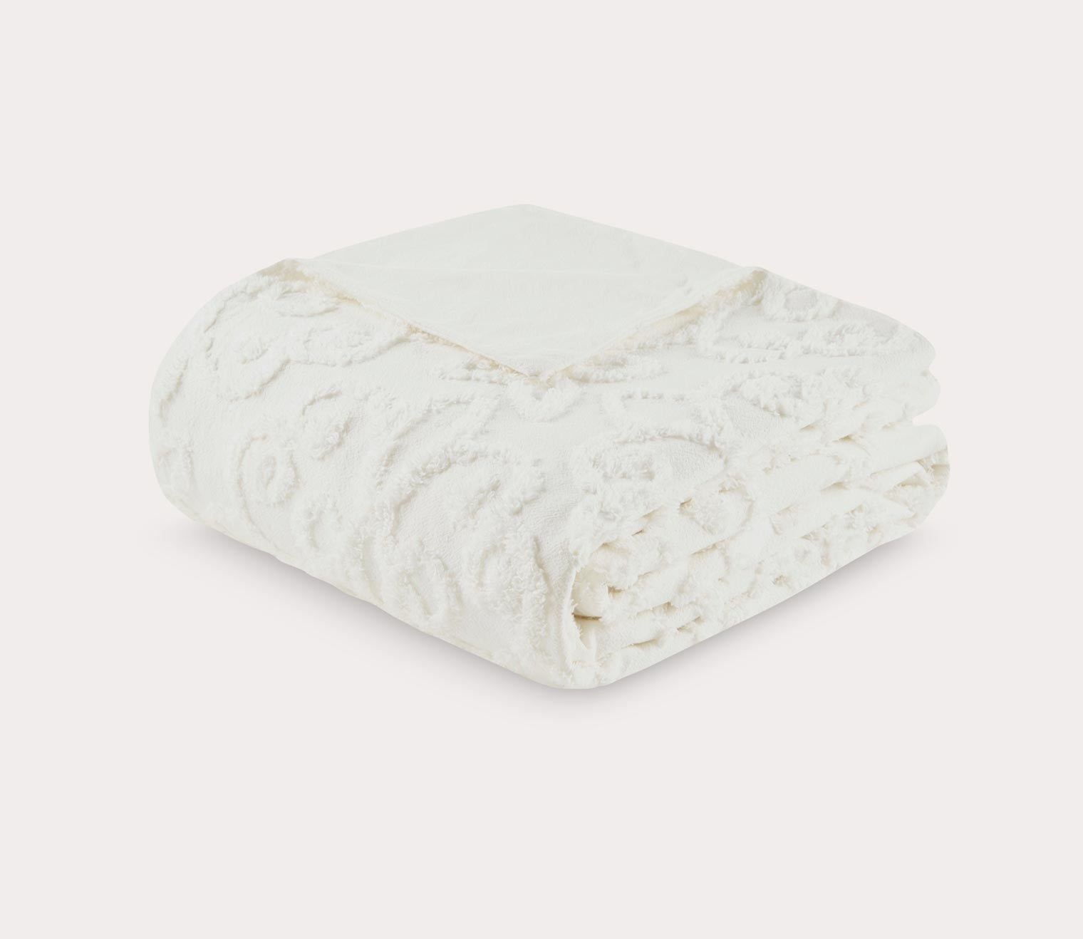 Sabrina Tufted Cotton Chenille 3-Piece Duvet Cover Set by Madison Park