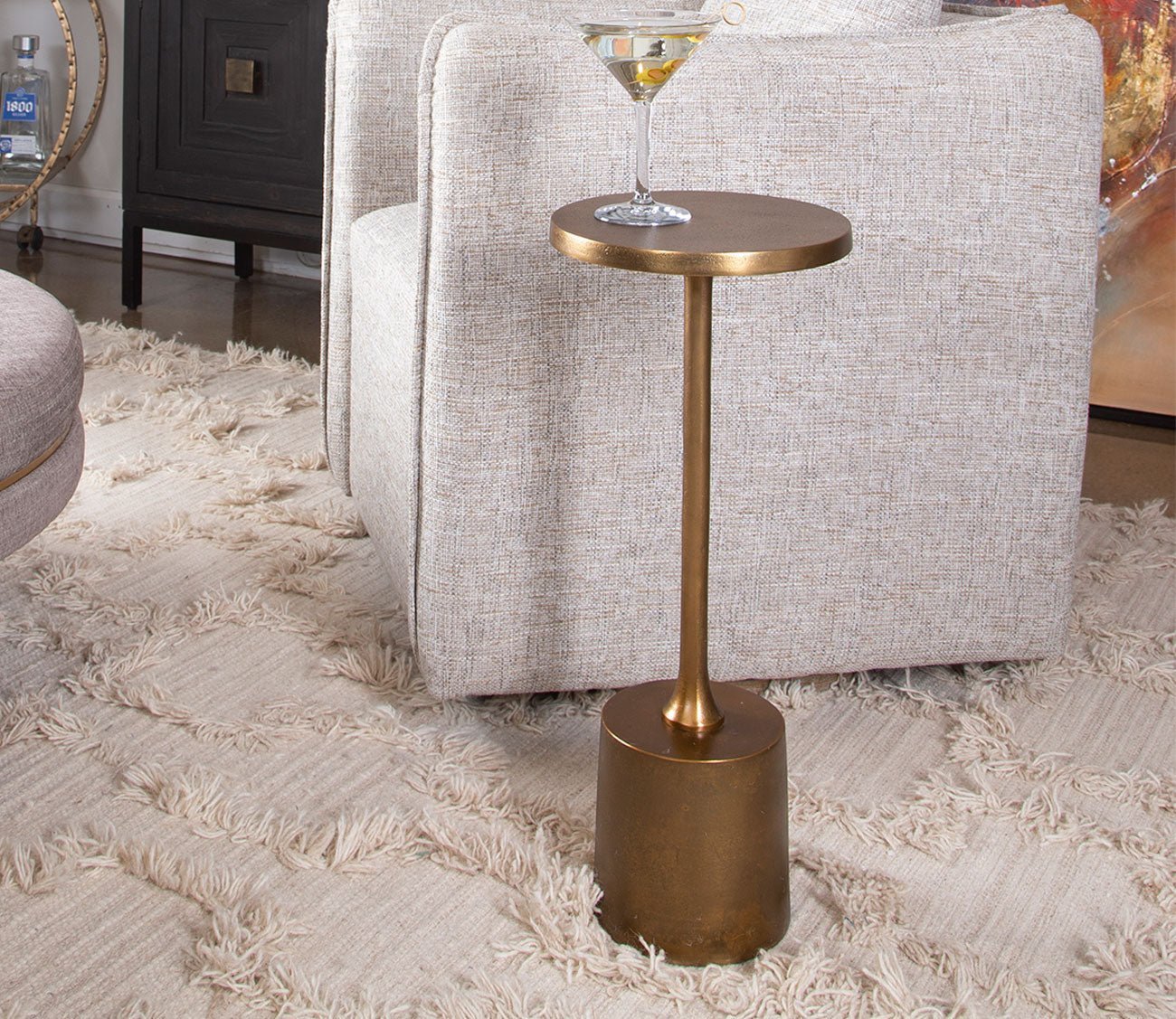 Sanaga Drink Table by Uttermost