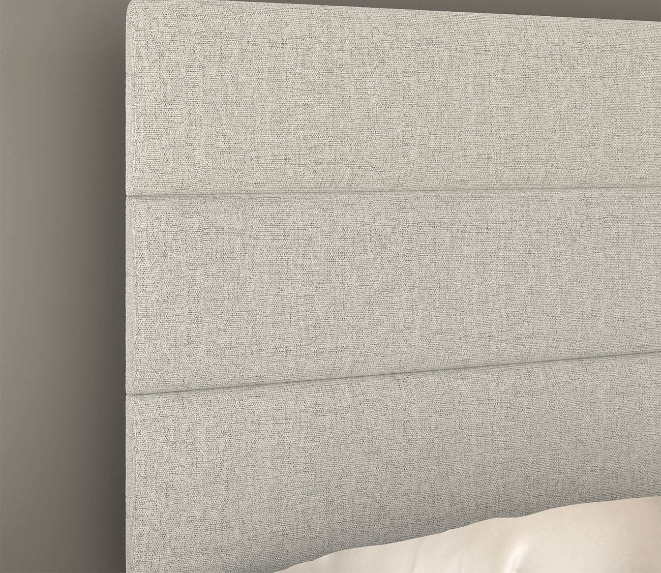 Sardinia Linen Fabric Upholstered Platform Bed by Arkotec
