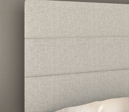 Sardinia Linen Fabric Upholstered Platform Bed by Arkotec