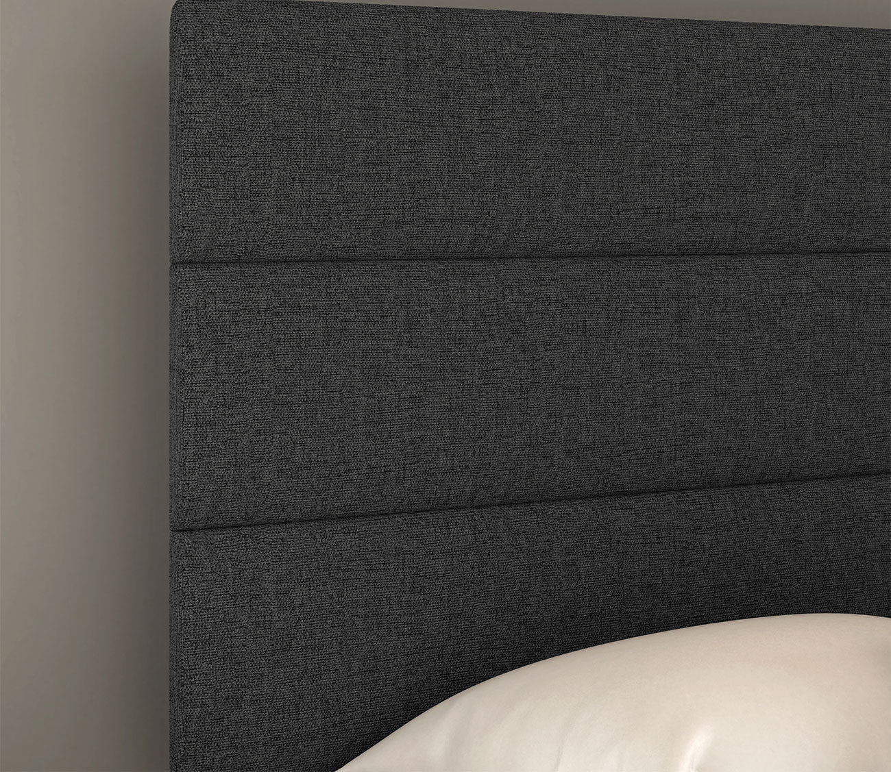Sardinia Linen Fabric Upholstered Platform Bed by Arkotec