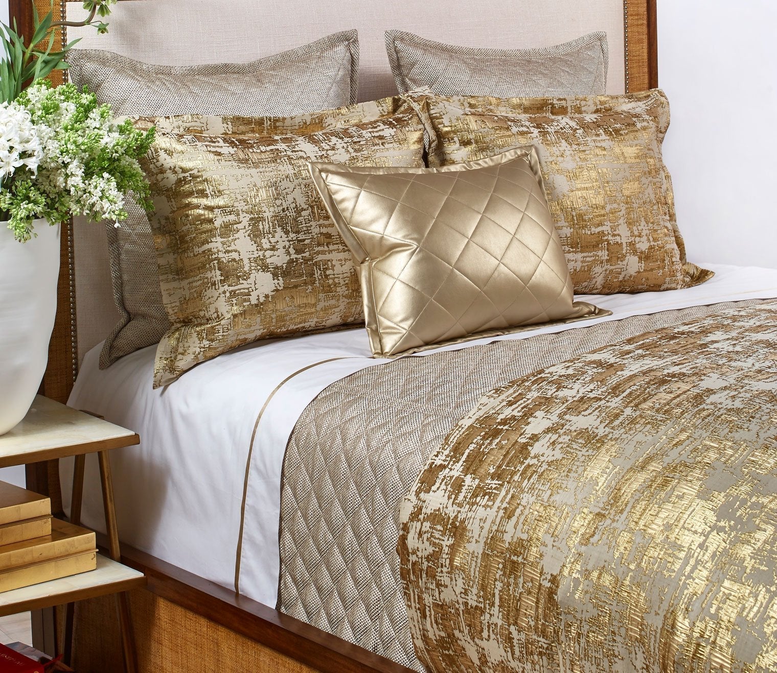 Scratch Abstract 3-Piece Duvet Cover Set