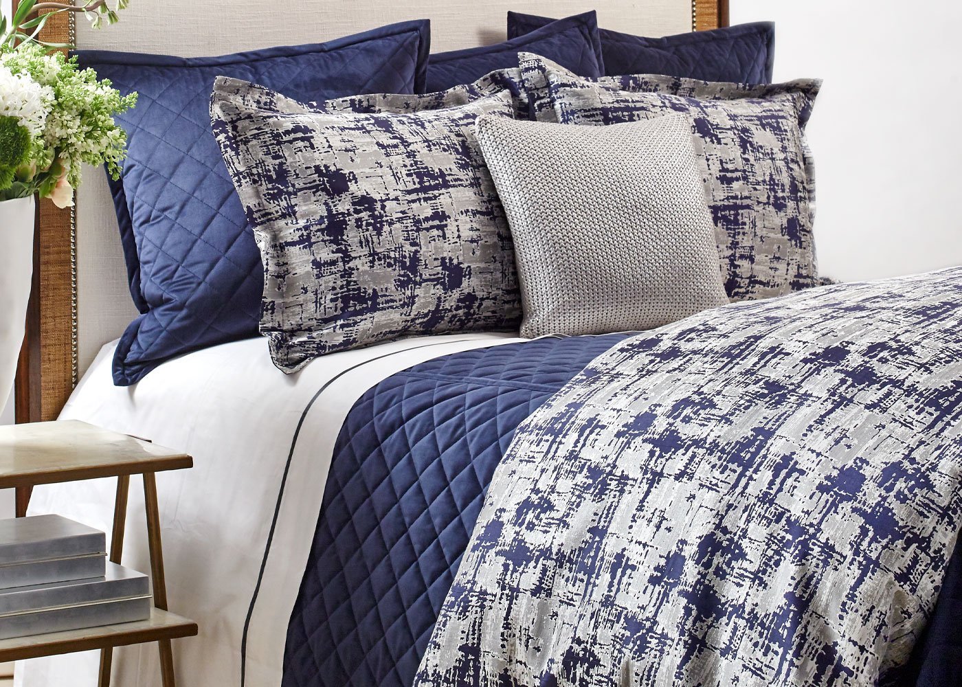Scratch Abstract 3-Piece Duvet Cover Set by Ann Gish