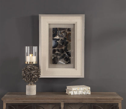 Seana Agate Stone Shadow Box by Uttermost