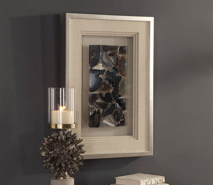Seana Agate Stone Shadow Box by Uttermost