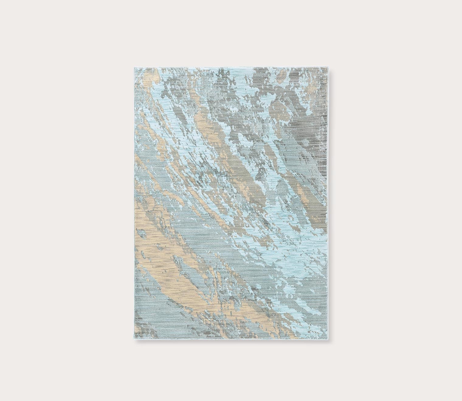 Sedona Blue and Grey Abstract Area Rug by Oriental Weavers