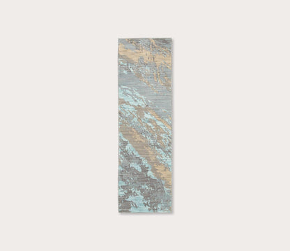 Sedona Blue and Grey Abstract Area Rug by Oriental Weavers