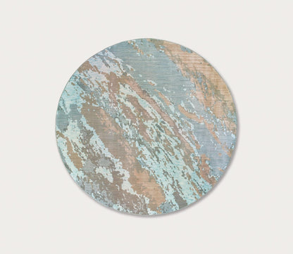 Sedona Blue and Grey Abstract Area Rug by Oriental Weavers