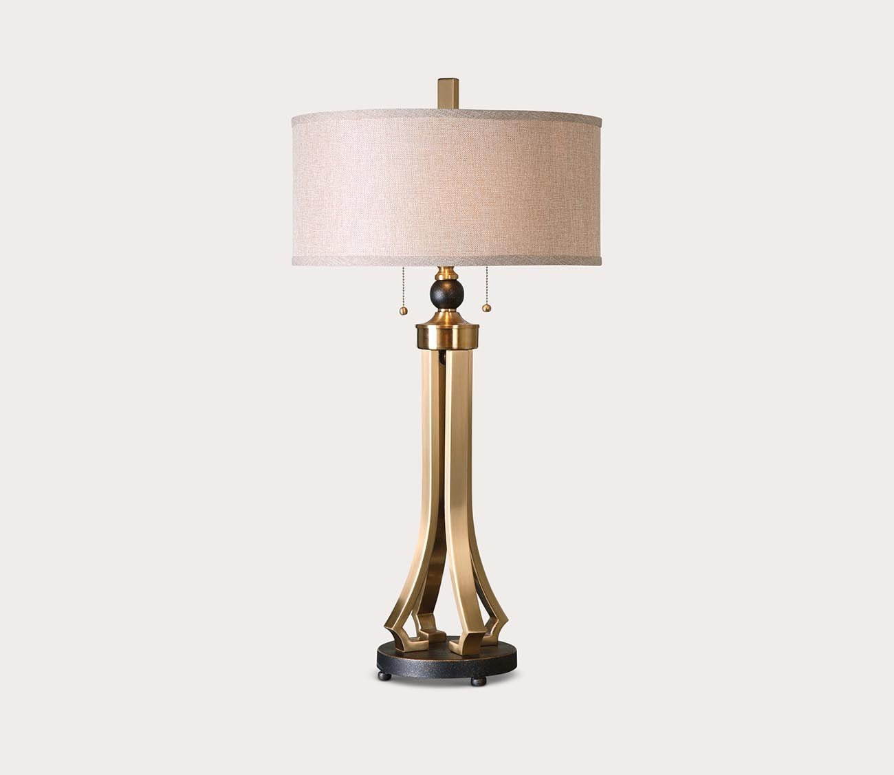 Selvino Brushed Brass Table Lamp by Uttermost