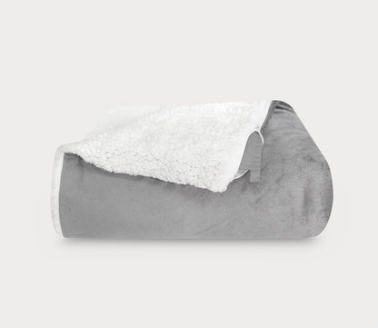 Serenity 15lb Plush Sherpa Weighted Blanket by Soft-Tex