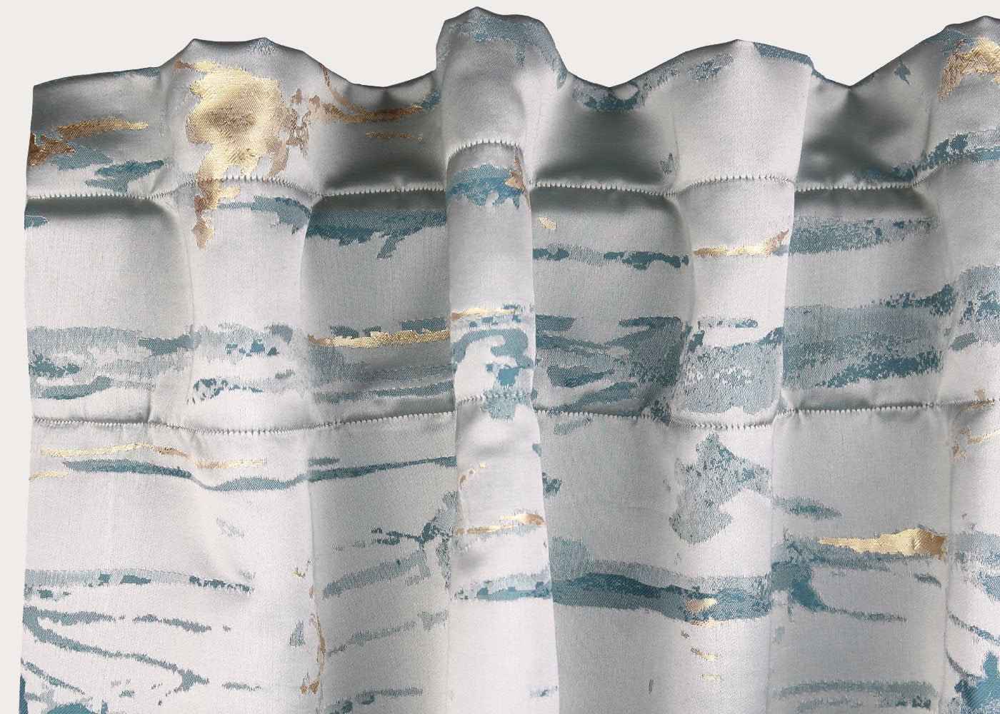 Serenity Abstract Room Darkening Curtain Panel by Ann Gish