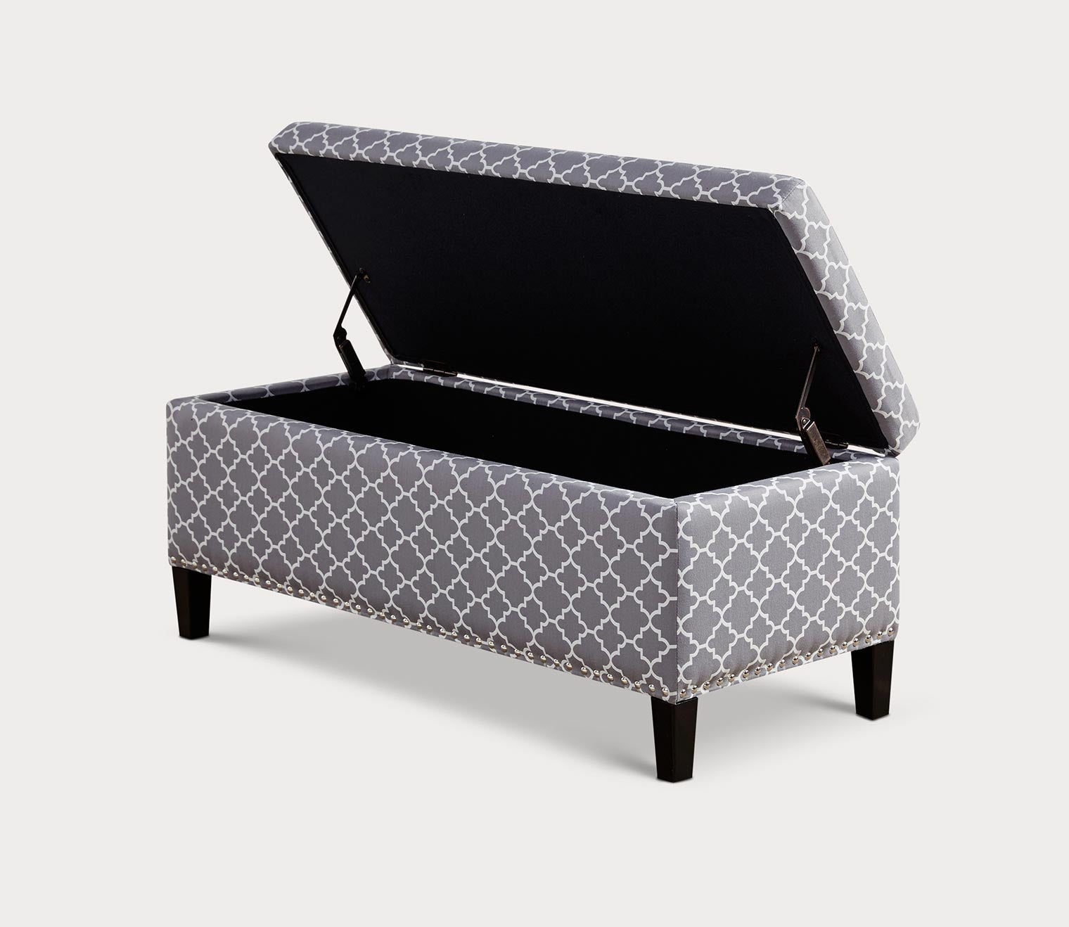 Shandra II Tufted Top Upholstered Storage Bench in 5 Colors by Madison Park