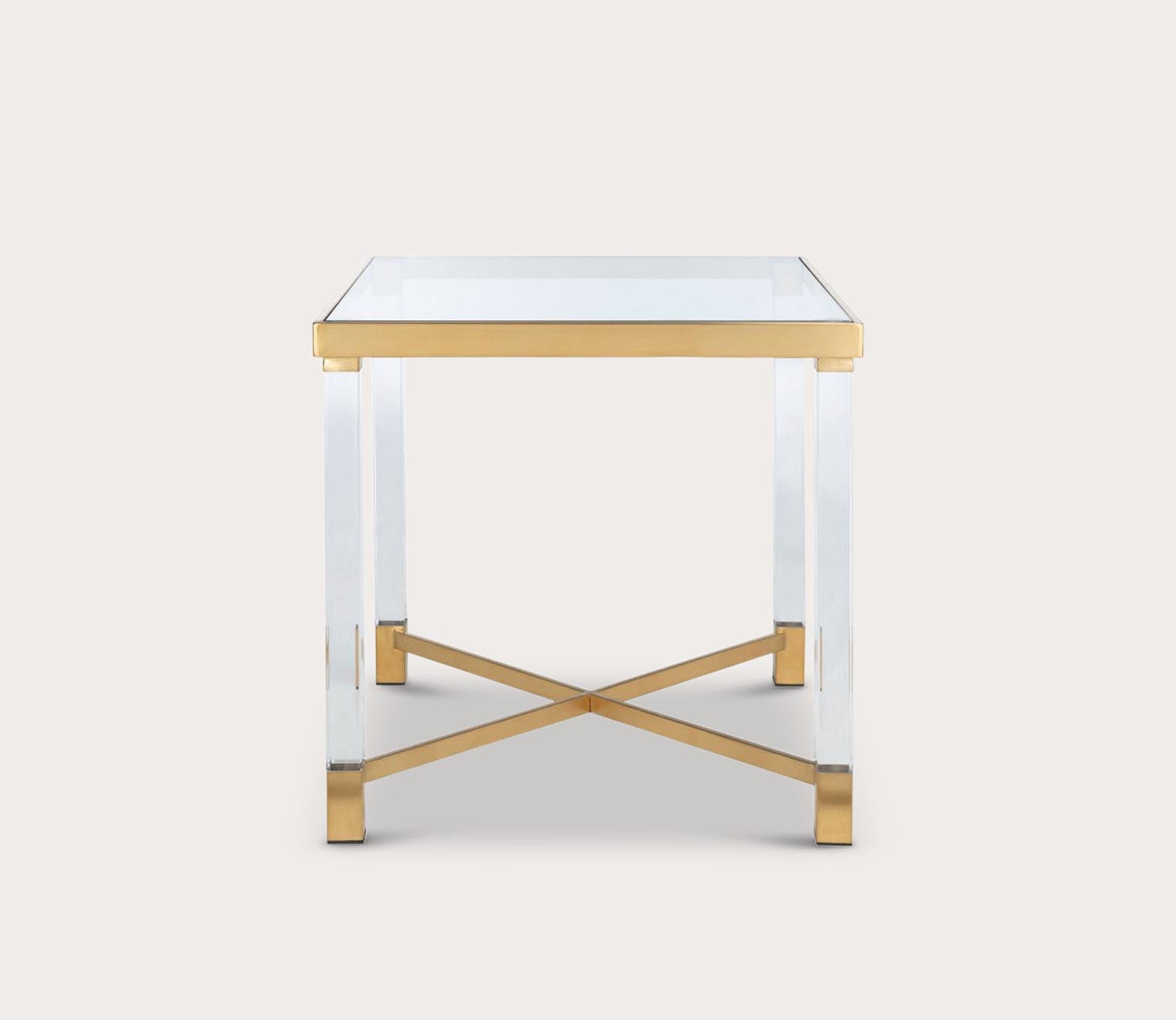 Shawna Acrylic Square End Table by Safavieh