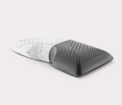 Shoulder Zoned Dough Bamboo Charcoal Pillow by Malouf