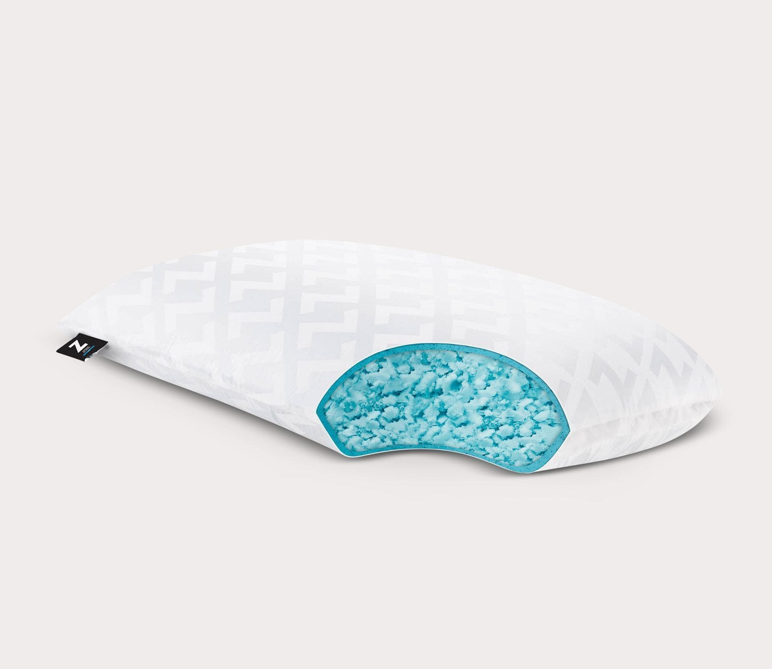 Shredded Gel Dough Pillow by Malouf