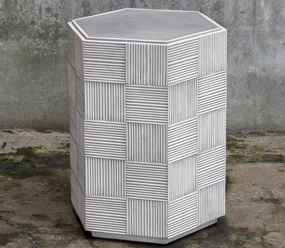 Silo Hexagonal Accent Table by Uttermost